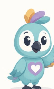 Koko the parrot waving